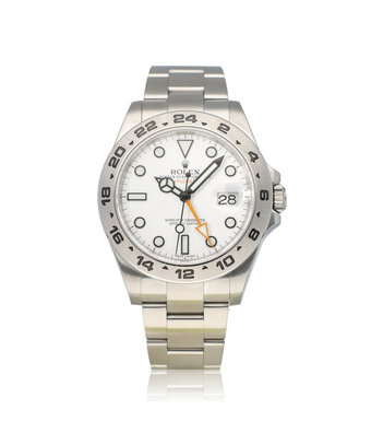 Rolex Explorer II  42 2012 box + papers | steel white - polar - orange