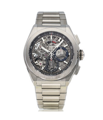 Zenith Defy  44 2022 box + papers | titanium skeleton