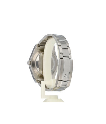 Rolex Datejust II 41 NEW ROLEX SERVICE - 2017 B+P | steel silver diamond fluted diamond Oyster