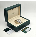 Rolex Datejust II 41 NEW ROLEX SERVICE - 2017 B+P | steel silver diamond fluted diamond Oyster