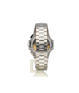 Patek Philippe Nautilus  41 Chronograph steel white + PP Extract from the Archives