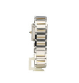 Cartier Tank Française LM 2008 box + papers | steel yellow gold - silver large LM