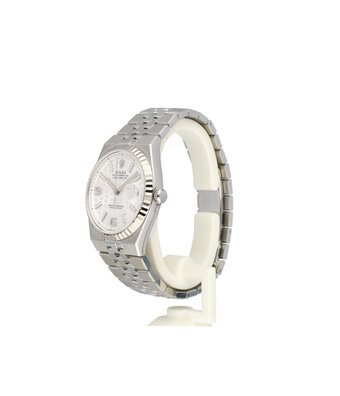 Rolex Land-Dweller  36 steel white honeycomb Jubilee 2025 box + papers