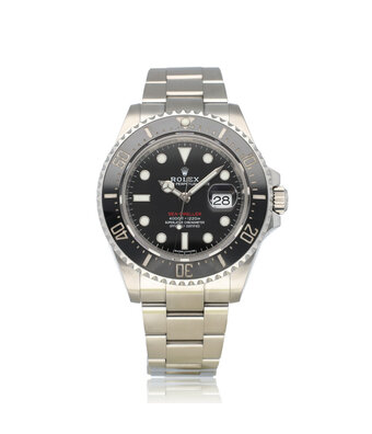 Rolex Sea-Dweller  43 NEW ROLEX SERVICE - 2018 B+P | steel red black ceramic