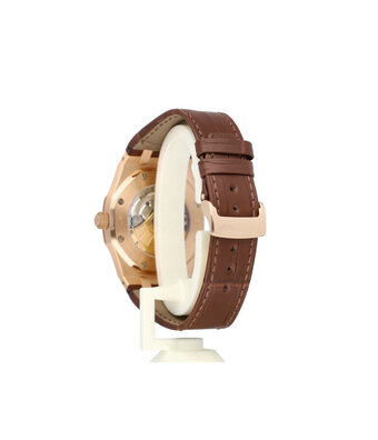 Audemars Piguet Royal Oak  39 NEW AP SERVICE + AP EXTRACT | rose gold white automatic