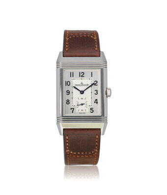Jaeger-LeCoultre Reverso Classic Large Small Second 45 - 2022 box + papers | steel silver