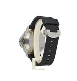 Panerai Luminor GMT Automatic 44 2005 box + papers | steel black rubber