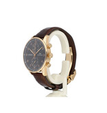 IWC Portugieser Chronograph Rattrapante 41 NEW IWC STRAP - 2004 box + papers | rose black alli