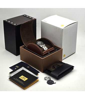 Breitling Superocean  44 NEW BREITLING SERVICE - 2017 B+P | steel black