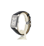 Jaeger-LeCoultre Reverso Grand taille 26 NEW JLC STRAP | steel silver alligator leather