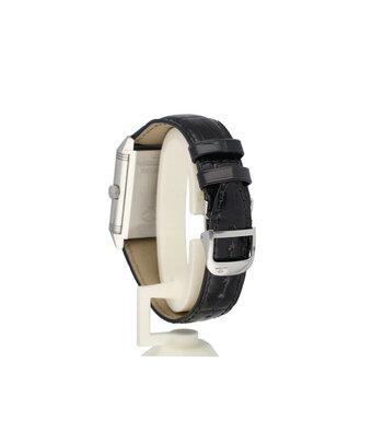 Jaeger-LeCoultre Reverso Grand taille 26 NEW JLC STRAP | steel silver alligator leather