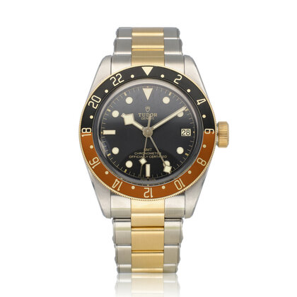 Black Bay GMT S&G 41 - 2023 box + papers | steel yellow gold black