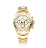 Rolex Daytona  40 1997 box + papers | S-serial Zenith yellow gold white Oyster