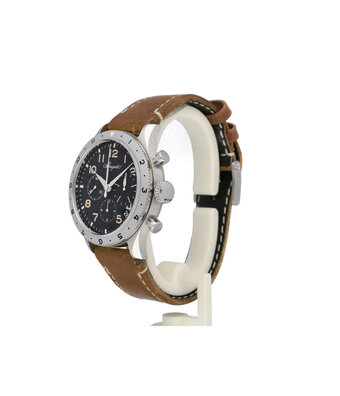 Breguet Type XX Chronograph 42 2024 box + papers | steel black
