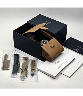 Breguet Type XX Chronograph 42 2024 box + papers | steel black