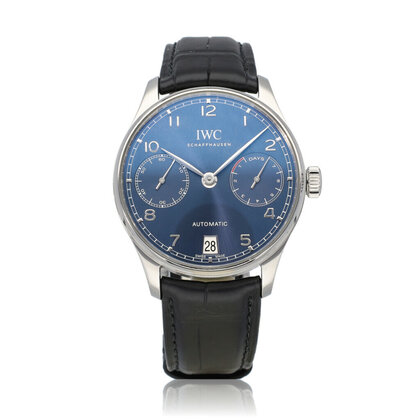 Portugieser Automatic 42 NEW IWC STRAP - 2020 B+P | steel blues