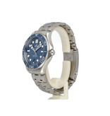 Omega Seamaster Diver 300M Co-Axial Master Chronometer 42 OPEN DATE - box + papers | steel blue