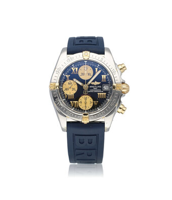 Breitling Cockpit Chronograph  NEW BREITLING SERVICE - box + papers | steel - yellow gold black - OP