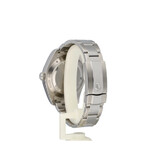 Rolex Milgauss 40 NEW ROLEX SERVICE - 2008 B+P | steel black orange - green - GV Oyster