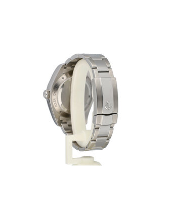 Rolex Milgauss 40 NEW ROLEX SERVICE - 2008 B+P | steel black orange - green - GV Oyster