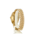 Rolex Datejust  2014 box + papers | yellow gold - black dial Jubilee