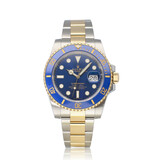Rolex Submariner Date 40 2019 box + papers | steel - yellow gold blue - bluesy - sunburst cerami
