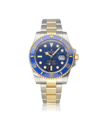 Rolex Submariner Date 40 2019 box + papers | steel - yellow gold blue - bluesy - sunburst cerami