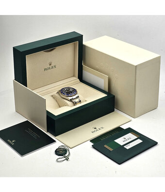 Rolex Submariner Date 40 2019 box + papers | steel - yellow gold blue - bluesy - sunburst cerami