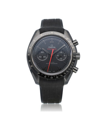 Omega Speedmaster Dark Side Of The Moon Speedmaster 44 2025 B+P | ceramic - black - rubber