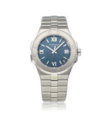 Chopard Alpine Eagle Large 41 2022 box + papers |  steel blue