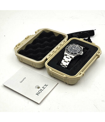 Rolex Submariner No Date 40 2005 F-serial | 4 -liner - RRR - rehaut steel black Oyster