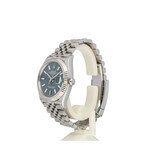 Rolex Datejust 36 2025 box + papers | green steel - white gold fluted Jubilee