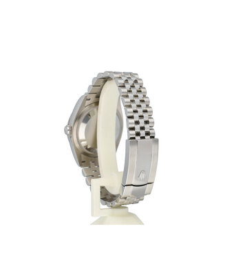 Rolex Datejust 36 2025 box + papers | green steel - white gold fluted Jubilee