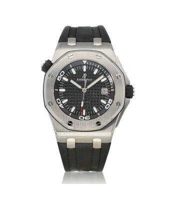 Audemars Piguet Royal Oak Offshore Diver  Wempe scuba Limited Edition + box | steel black