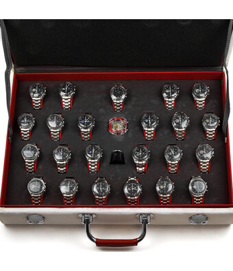 Omega Speedmaster   Missions Collection 40th anniversary DEALER BOX 4/5 - 1997 - Epreuve d’art