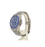 Rolex Submariner Date 40 2009 + box | Smurf blue white gold ceramic