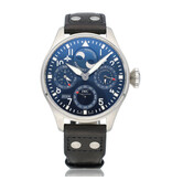 IWC Big Pilot's Watch Perpetual Calendar 46 steel blue 2022 box + papers