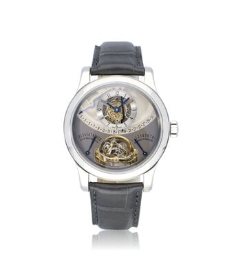 Jaeger-LeCoultre Master Grande Tradition Gyrotourbillon 1 42,5 perpetual calendar platinum ref. 149.6.07.S