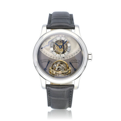 Master Grande Tradition Gyrotourbillon 1 42,5 perpetual calendar platinum ref. 149.6.07.S