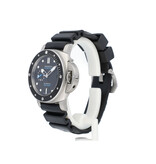 Panerai Submersible  42 NEW PANERAI SERVICE 2022 B+P | steel black