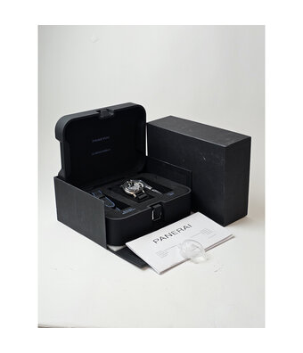 Panerai Submersible  42 NEW PANERAI SERVICE 2022 B+P | steel black