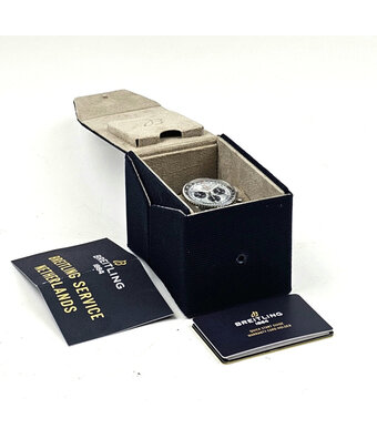 Breitling Navitimer B01 Chronograph 41 steel ice blue 2023 box + papers