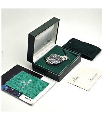 Rolex Submariner No Date 40 matte - feet first 1970 box + papers | ROLEX SERVICED