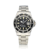 Rolex Submariner Date 40 steel black matte Oyster 294-serial - 1970