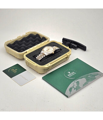 Rolex Datejust 36 steel - gold Crest - Quraysh Hawk - UAE 1979 | NEW ROLEX SERVICE