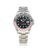 Rolex GMT-Master II 40 steel faded Coke Oyster 2001 B+P | NEW ROLEX SERVICE