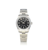 Rolex Oyster Perpetual 31 2021 box + papers | steel black domed Oyster