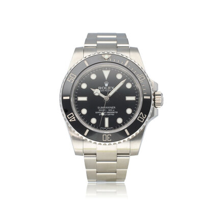 Submariner No Date 40 steel black ceramic | NEW ROLEX SERVICE