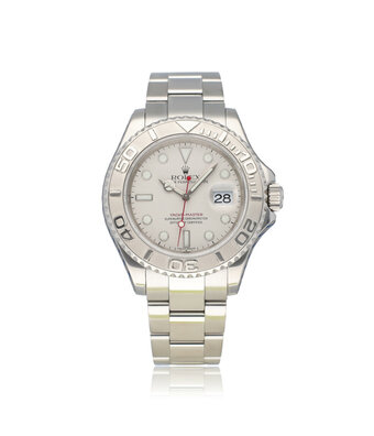 Rolex Yacht-master 40 steel - platinum - red - A-serial - 1999 | NEW ROLEX SERVICE