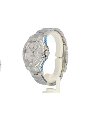 Rolex Yacht-master 40 steel - platinum - red - A-serial - 1999 | NEW ROLEX SERVICE